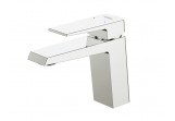 Washbasin faucet Vedo Sette height 135mm without pop chrome