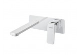 Wall mounted washbasin faucet Vedo Mito without pop chrome 