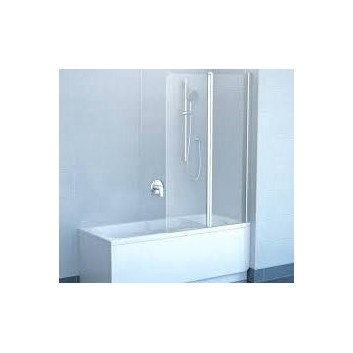 Panel bath Ravak 100 P CVS2 Transparent Satyna- sanitbuy.pl