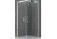 Shower cabin Novellini Rose Rosse A 82-85x200 cm corner , silver profile, transparent glass- sanitbuy.pl