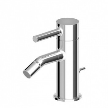 Bidet mixer, Zucchetti Pan brushed steel - sanitbuy.pl