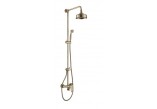 Shower set Omnires Art Deco, wys. 125 cm, antique bronze- sanitbuy.pl