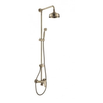 Shower set Omnires Art Deco, wys. 125 cm, antique bronze- sanitbuy.pl