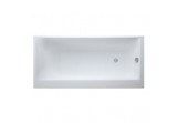 Bathtub rectangular Cersanit Smart 170x80 cm left 