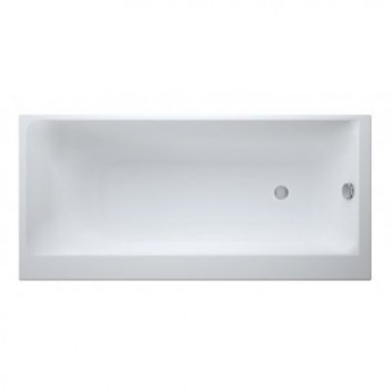 Bathtub rectangular Cersanit Smart 170x80 cm left - sanitbuy.pl