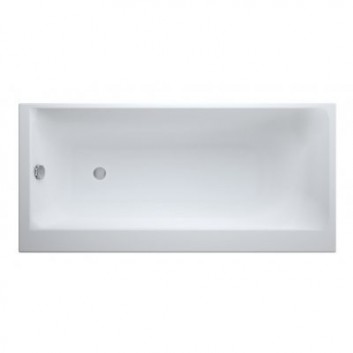 Bathtub rectangular Cersanit Smart 170x80 cm right - sanitbuy.pl