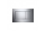 Flush button Geberit Sigma 30 front flushing, shiny chromee/matt chromee/shiny chromee