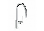 Kitchen faucet Axor Montreux, wys. 39,6 cm, single lever, with pull-out spray, DN15, chrome- sanitbuy.pl