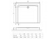 Square shower tray low Excellent Forma 900x900mm acrylic white- sanitbuy.pl