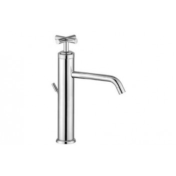 Washbasin faucet tall Giulini Giovanni G3 with pop-up waste oraz głowicą progresywną chrome - sanitbuy.pl