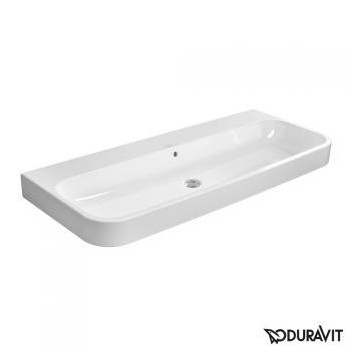 Vanity washbasin Duravit Happy D.2 1200x505 mm polished z overflow white - sanitbuy.pl