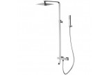 Shower column Fromac with mixer termostatyczną overhead shower 25cm chrome- sanitbuy.pl