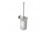 Wall-mounted toilet brush glass Portofino Colombo Design