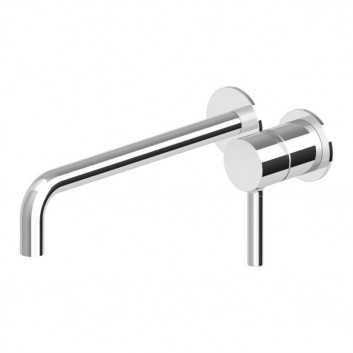 Washbasin faucet concealed Zucchetti Pan 2-hole black - sanitbuy.pl