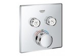 Mixer thermostatic Grohe Grohtherm SmartControl 2-receivers wody chrome 