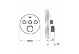 Concealed mixer Grohe Grohtherm SmartControl thermostatic 3-receivers wody chrome- sanitbuy.pl