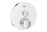 Concealed mixer Grohe Grohtherm SmartControl thermostatic 1-odbiornik wody white