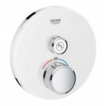 Concealed mixer Grohe Grohtherm SmartControl thermostatic 1-odbiornik wody chrome- sanitbuy.pl