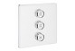 Concealed mixer Grohe Grohtherm SmartControl thermostatic 3-receivers wody, white - sanitbuy.pl