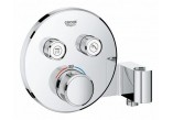 Concealed mixer Grohe Grohtherm SmartControl thermostatic 2-receivers wody chrome- sanitbuy.pl