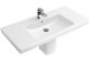 Vanity washbasin Villeroy&Boch Subway 2.0, 100x47 cm, with one hole, z overflow, white CeramicPlus- sanitbuy.pl