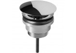 Korek umywalkowy Villeroy&Boch, chrome- sanitbuy.pl