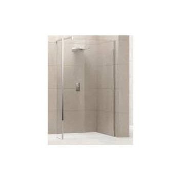 Shower enclosure Novellini Giada H fixed 300 cm, 127-128,5 cm, profil chrome, transparent glass- sanitbuy.pl