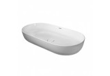 Countertop washbasin Duravit LUV 80x40 cm polished, white 
