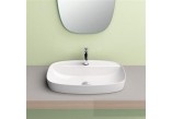 Recessed washbasin Catalano Green Lux 65x42 cm battery hole, without overflow, zielona matt - sanitbuy.pl