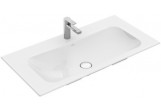 Vanity washbasin Villeroy&Boch Finion 1000x500 mm without overflow, for 3-hole mixers, White Alpin CeramicPlus