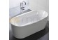 Bathtub freestanding Massi Elegant, 150 cm, white- sanitbuy.pl