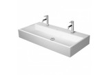 Wall-hung washbasin Duravit DuraSquare 100x47 cm without tap hole, without overflow white- sanitbuy.pl