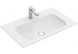Vanity washbasin rectangular Villeroy&Boch Finion 800x500 mm z overflow Weiss Alpin CeramicPlus- sanitbuy.pl