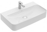 Washbasin wall mounted rectangular Villeroy&Boch Finion 1000x470 mm ukryty overflow Weiss Alpin CeramicPlus for 3-hole mixers- sanitbuy.pl