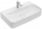 Washbasin wall mounted rectangular Villeroy&Boch Finion 1000x470 mm ukryty overflow Weiss Alpin CeramicPlus for 3-hole mixers- sanitbuy.pl