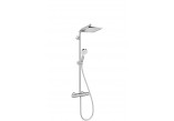 Set Hansgrohe Showerpipe Crometta E 240 1jet overhead shower 24cm chrome - sanitbuy.pl