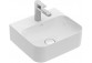 Countertop washbasin Villeroy&Boch Finion 430 x 390 mm without overflow, for 1-hole mixers white- sanitbuy.pl