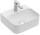 Countertop washbasin Villeroy&Boch Finion 430 x 390 mm without overflow, for 1-hole mixers, polished bottom white