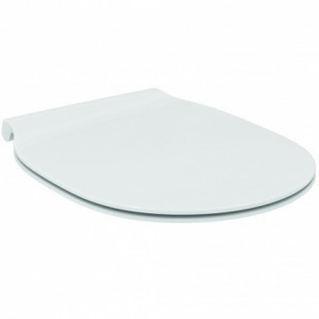 Toilet seat Ideal Standard Connect Air typu Thin, z duroplastu with soft closing - sanitbuy.pl