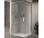  Door sliding left Novellini Opera A 95-97x200 cm glass transparent, profil chrome 