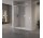 Door shower left Novellini Opera 2PH with fixed panel 157-160x200cm transparent glass, profil chrome