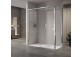 Door shower left Novellini Opera 2P 97-101x200cm transparent glass, profil chrome - sanitbuy.pl