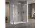 Door shower left Novellini Opera 2P 97-101x200cm transparent glass, profil chrome - sanitbuy.pl