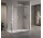 Door shower right Novellini Opera 2P 137-141x200cm transparent glass, profil chrome 