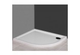 Shower tray asymetryczny Novellini Kali R 80x100 cm lewy white- sanitbuy.pl
