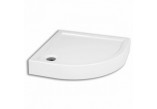 Shower tray asymetryczny Novellini City R 80x90 cm prawy white- sanitbuy.pl