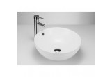 Countertop washbasin Massi Bol 38 cm round white 