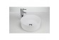 Countertop washbasin Massi Bol 38 cm round white - sanitbuy.pl