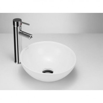 Countertop washbasin Massi Lano 58x44 cm without tap hole, without overflow white - sanitbuy.pl