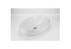 Countertop washbasin Massi Morina 56x36 cm without tap hole, without overflow white 